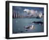 Geothermal Power Plant and Blue Lagoon at Svartsengi, Iceland, Polar Regions-Hart Kim-Framed Photographic Print