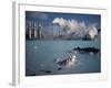 Geothermal Power Plant and Blue Lagoon at Svartsengi, Iceland, Polar Regions-Hart Kim-Framed Photographic Print