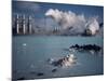 Geothermal Power Plant and Blue Lagoon at Svartsengi, Iceland, Polar Regions-Hart Kim-Mounted Photographic Print