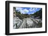 Geothermal Volcanic Area in the Wai-O-Tapu Thermal Wonderland, Waiotapu, North Island-Michael Runkel-Framed Photographic Print