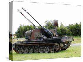 Gepard Anti-Aircraft Tank of the Belgian Army-Stocktrek Images-Stretched Canvas