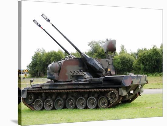 Gepard Anti-Aircraft Tank of the Belgian Army-Stocktrek Images-Stretched Canvas