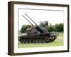 Gepard Anti-Aircraft Tank of the Belgian Army-Stocktrek Images-Framed Photographic Print