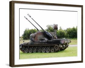 Gepard Anti-Aircraft Tank of the Belgian Army-Stocktrek Images-Framed Photographic Print