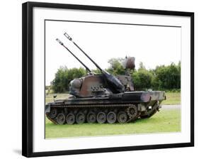 Gepard Anti-Aircraft Tank of the Belgian Army-Stocktrek Images-Framed Photographic Print