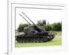 Gepard Anti-Aircraft Tank of the Belgian Army-Stocktrek Images-Framed Photographic Print