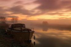 Barge on River Thurne, Norfolk Broads, Norfolk-Geraint Tellem-Photographic Print