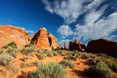 Tower of Babel, Courthouse Towers, Arches National Park, Utah-Geraint Tellem-Photographic Print