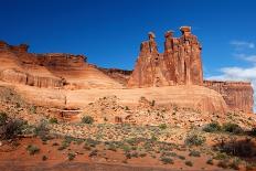 Tower of Babel, Courthouse Towers, Arches National Park, Utah-Geraint Tellem-Photographic Print