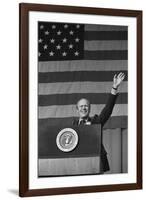 Gerald Ford at Podium-null-Framed Premium Photographic Print