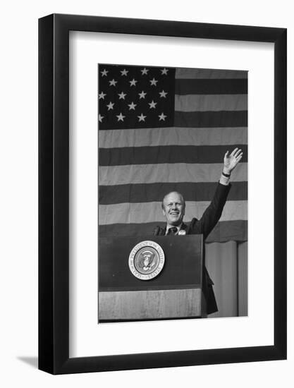 Gerald Ford at Podium-null-Framed Photographic Print