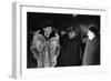 Gerald Ford, Leonid Brezhnev, and Henry Kissinger at Vladivostok Summit, 1974-null-Framed Photo