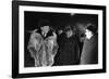 Gerald Ford, Leonid Brezhnev, and Henry Kissinger at Vladivostok Summit, 1974-null-Framed Photo