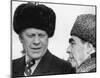 Gerald Ford (With Leonid Brezhnev) Art Poster Print-null-Mounted Poster