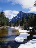 Half Dome and the Merced River in Winter-Gerald French-Photographic Print