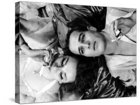Geraldine Page and Paul Newman in a Scene from Sweet Bird of Youth-Gordon Parks-Stretched Canvas