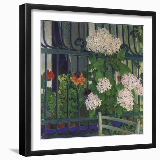 Geranium; Geranien-Kolo Moser-Framed Giclee Print