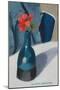 Geranium in Blue Vase-Sophie Harding-Mounted Giclee Print