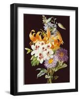 Geranium-null-Framed Art Print