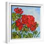 Geranium-Joan Thewsey-Framed Giclee Print