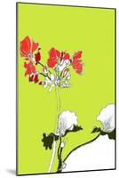 Geranium-Anna Platts-Mounted Giclee Print