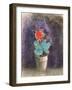 Geranium-Odilon Redon-Framed Giclee Print