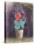 Geranium-Odilon Redon-Stretched Canvas