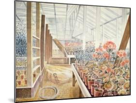Geraniums and Carnations-Eric Ravilious-Mounted Giclee Print