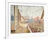 Geraniums and Carnations-Eric Ravilious-Framed Giclee Print