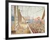 Geraniums and Carnations-Eric Ravilious-Framed Giclee Print