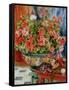 Geraniums and Cats, 1881-Pierre-Auguste Renoir-Framed Stretched Canvas