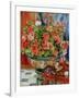 Geraniums and Cats, 1881-Pierre-Auguste Renoir-Framed Giclee Print