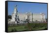 Geraniums at Buckingham Palace, London, England, United Kingdom, Europe-James Emmerson-Framed Stretched Canvas