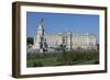 Geraniums at Buckingham Palace, London, England, United Kingdom, Europe-James Emmerson-Framed Photographic Print