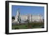 Geraniums at Buckingham Palace, London, England, United Kingdom, Europe-James Emmerson-Framed Photographic Print