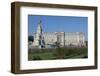 Geraniums at Buckingham Palace, London, England, United Kingdom, Europe-James Emmerson-Framed Photographic Print