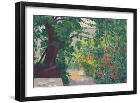 Géraniums l'Été-Albert Marquet-Framed Giclee Print