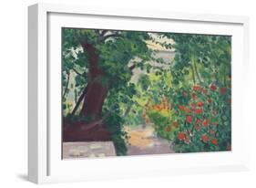 Géraniums l'Été-Albert Marquet-Framed Giclee Print