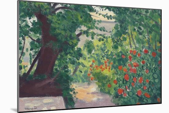 Géraniums l'Été-Albert Marquet-Mounted Giclee Print