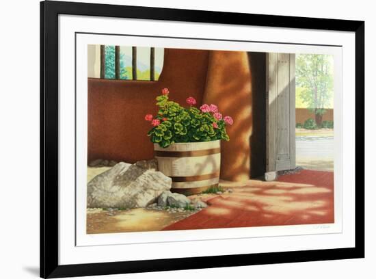 Geraniums-Lorna Patrick-Framed Limited Edition