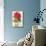 Geraniums-null-Mounted Art Print displayed on a wall