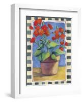 Geraniums-Fiona Stokes-Gilbert-Framed Giclee Print