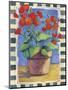 Geraniums-Fiona Stokes-Gilbert-Mounted Giclee Print