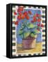 Geraniums-Fiona Stokes-Gilbert-Framed Stretched Canvas