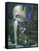 Geraniums-Jasmine Becket-Griffith-Framed Stretched Canvas