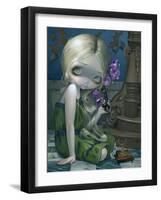 Geraniums-Jasmine Becket-Griffith-Framed Art Print