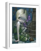 Geraniums-Jasmine Becket-Griffith-Framed Art Print