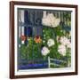 Geraniums-Koloman Moser-Framed Giclee Print