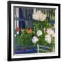 Geraniums-Koloman Moser-Framed Giclee Print