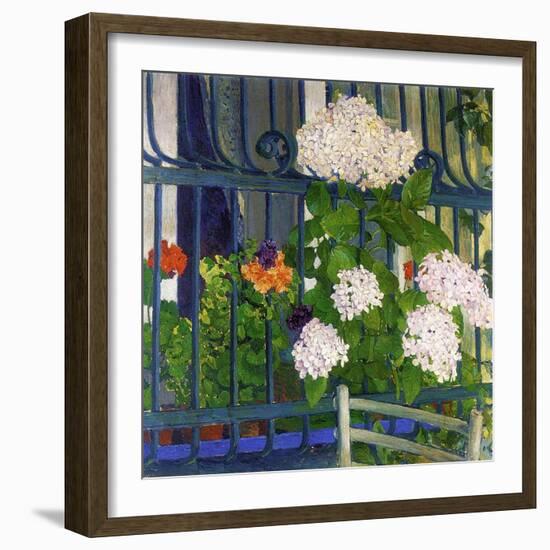 Geraniums-Koloman Moser-Framed Giclee Print